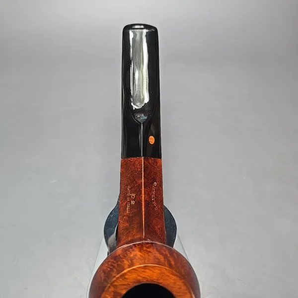 Calibano (Mastro de Paja) 111 C2 Smooth Bulldog Estate Briar Pipe, Unsmoked - Image 7