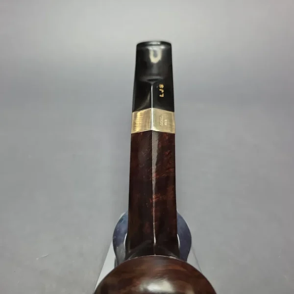 Ferndown Reo 1 Star Smooth Bulldog w/ Silver Estate Briar Pipe, English Estates - Image 7