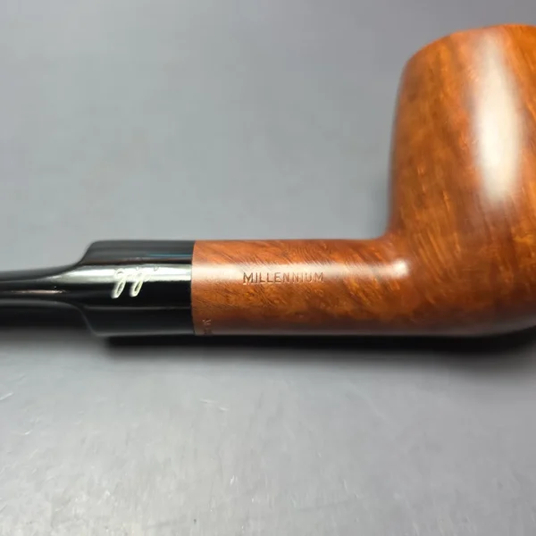 Gigi Millennium Smooth Estate Briar Pipe, Unsmoked, 9mm - Image 7