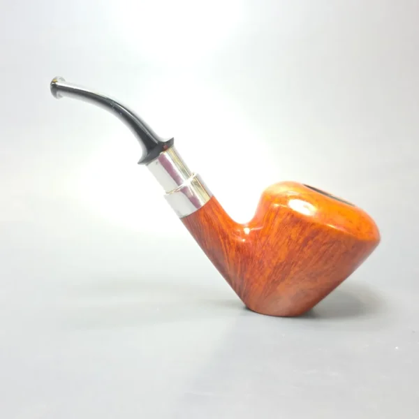 Design Berlin Image 1 Smooth Acorn Sitter Estate Briar Pipe, Unsmoked, 9mm - Image 4