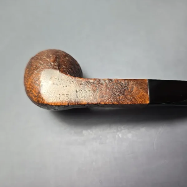Peterson Kapruf 155 Sandblasted Bulldog Estate Briar Pipe, Irish Estates - Image 10