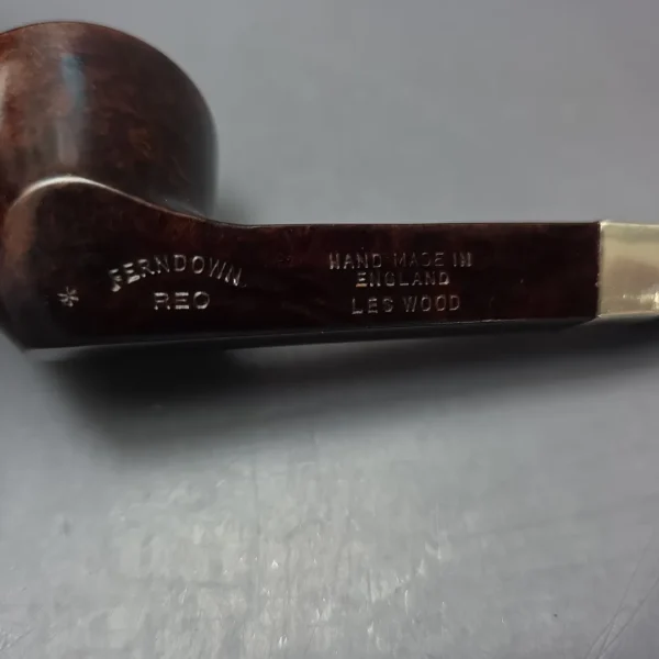 Ferndown Reo 1 Star Smooth Bulldog w/ Silver Estate Briar Pipe, English Estates - Image 5