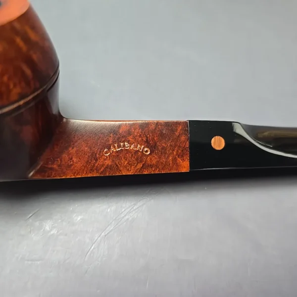 Calibano (Mastro de Paja) 111 C2 Smooth Bulldog Estate Briar Pipe, Unsmoked - Image 10