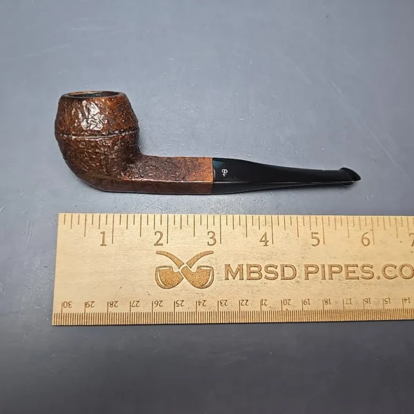Peterson Kapruf 155 Sandblasted Bulldog Estate Briar Pipe, Irish Estates - Image 11
