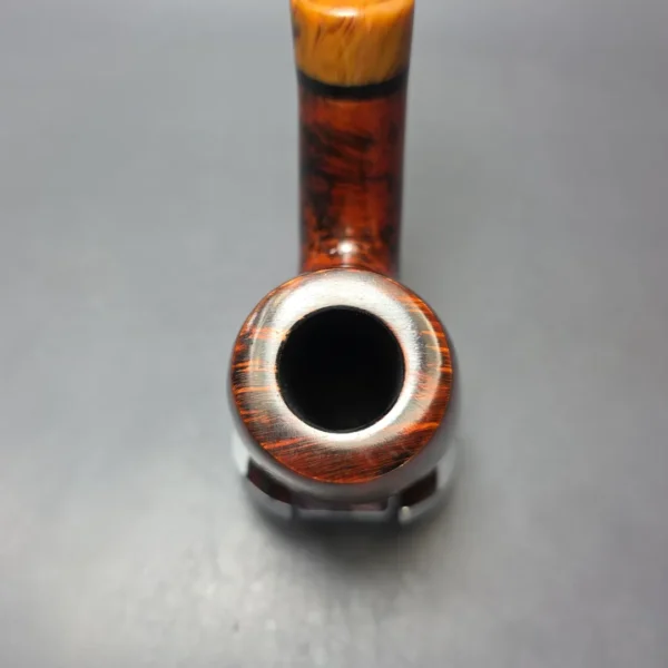 Nording Giant Classic A Smooth Bent Billiard Estate Briar Pipe, Unsmoked - Image 5