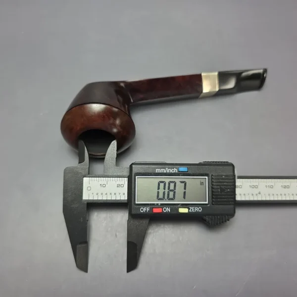 Ferndown Reo 1 Star Smooth Bulldog w/ Silver Estate Briar Pipe, English Estates - Image 3