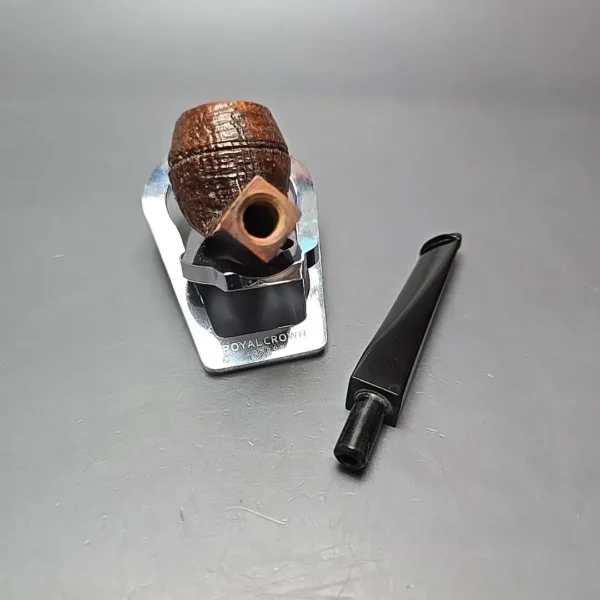 Peterson Kapruf 155 Sandblasted Bulldog Estate Briar Pipe, Irish Estates - Image 13