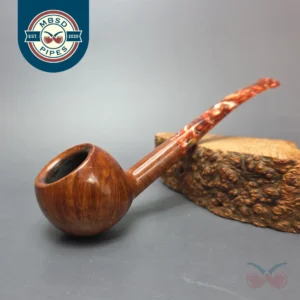 GBD Pre-1980s Bronze Velvet 357 Smooth Prince Estate Briar Pipe, English Estates