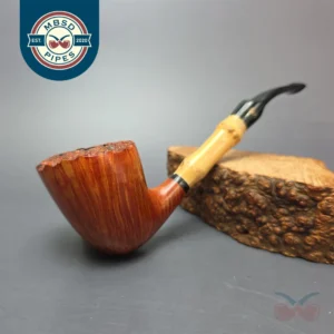 Stanwell (c.1980s-1990s) Smooth Dublin w/ Bamboo Estate Briar Pipe, Danish Estates