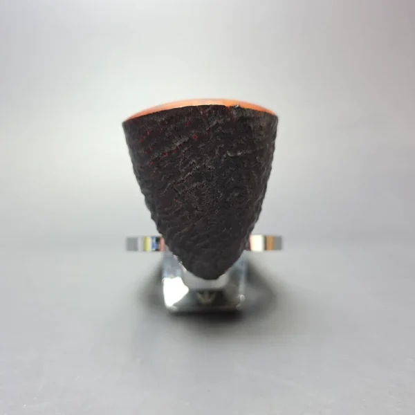 Stanwell (c.1980s-1990s) Partially Sandblasted Dublin w/ Bamboo Estate Briar Pipe, Danish Estates - Image 3