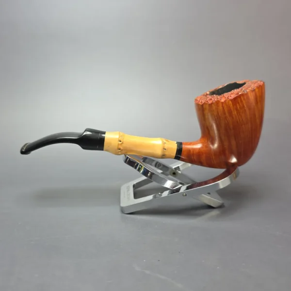 Stanwell (c.1980s-1990s) Smooth Dublin w/ Bamboo Estate Briar Pipe, Danish Estates - Image 4
