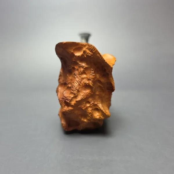 Micoli (Robert Burns) Partially Rusticated Freehand Sitter Estate Briar Pipe, Unsmoked - Image 4