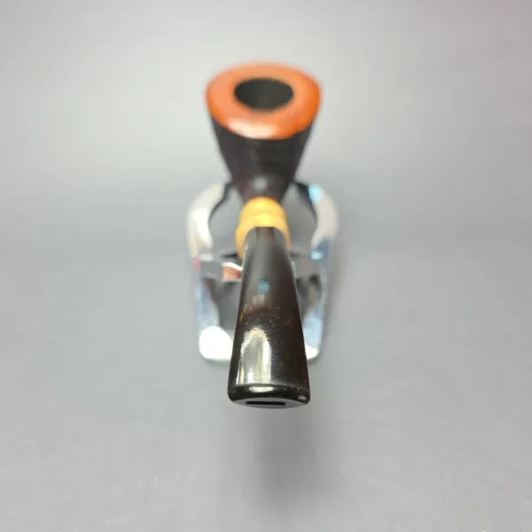 Stanwell (c.1980s-1990s) Partially Sandblasted Dublin w/ Bamboo Estate Briar Pipe, Danish Estates - Image 5