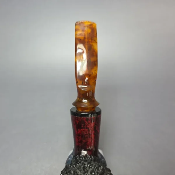 Nording (for The Tinder Box) Freehand Rusticated Brandy Estate Briar Pipe, Danish Estates 9mm - Image 6