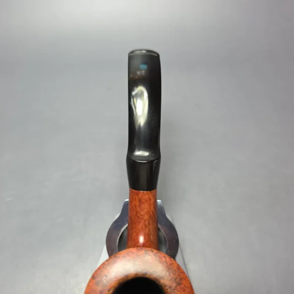 WO Larsen Partially Rusticated Dublin Estate Briar Pipe, Danish Estates - Image 8