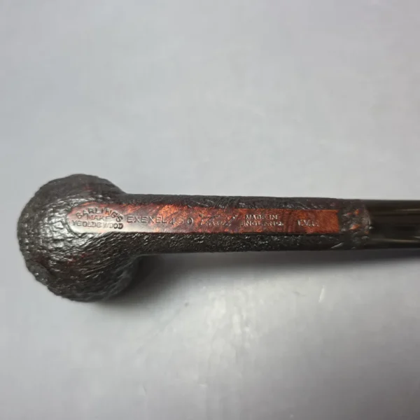Barling's Make Pre-Transition YOW Fossil EXEXEL 450 Sandblasted Canadian Estate Briar Pipe, English Estates - Image 8