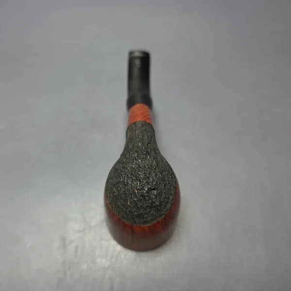 WO Larsen Partially Rusticated Dublin Estate Briar Pipe, Danish Estates - Image 9