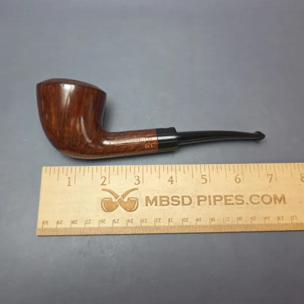 James Upshall A Grade EXL Smooth Dublin Estate Briar Pipe, Unsmoked - Image 9