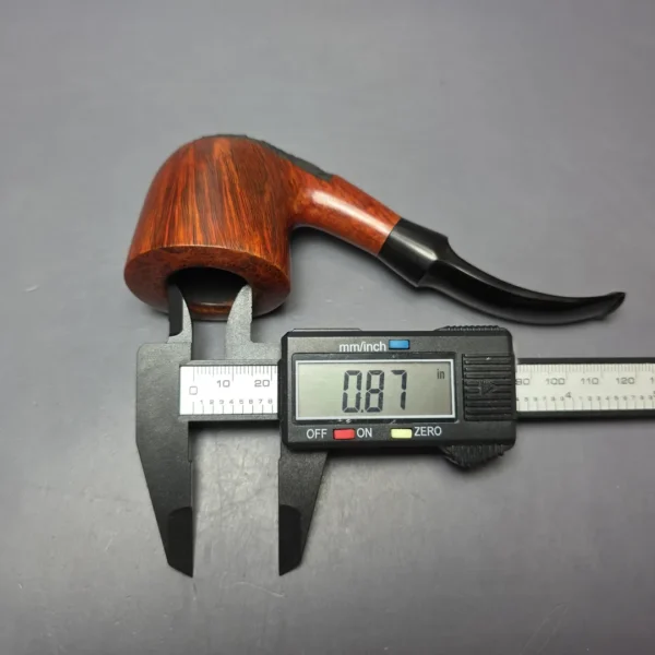 WO Larsen Partially Rusticated Dublin Estate Briar Pipe, Danish Estates - Image 12