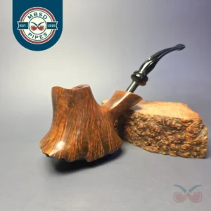 Ben Wade (Preben Holm) Golden Walnut XL Smooth Freehand Volcano Estate Briar Pipe, Danish Estates