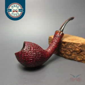 Papa Bear's Pipes by Tim Beaumont Sandblasted Egg Handmade Briar Pipe, New