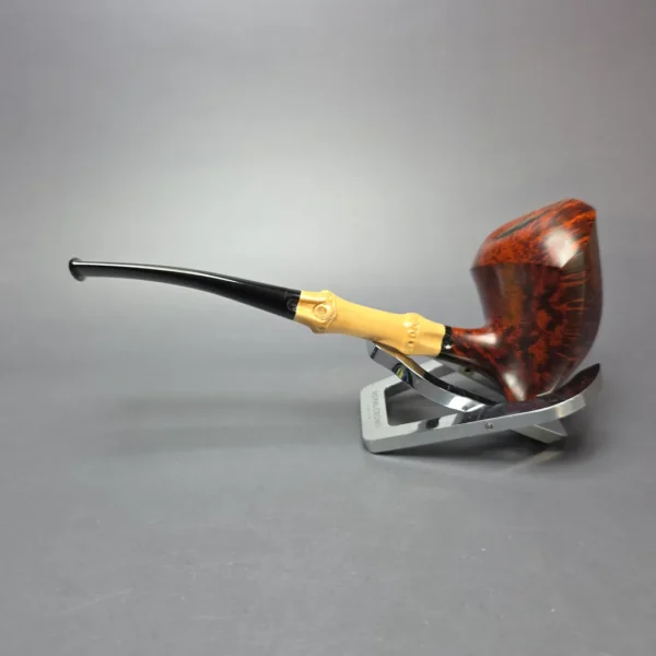 Cornelius Manz Smooth Asymmetric Elephant's Foot Estate Briar Pipe, Unsmoked - Image 4