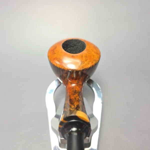 Papa Bear's Pipes by Tim Beaumont Smooth Dublin w/ Spalted Poplar Handmade Briar Pipe, New - Image 6