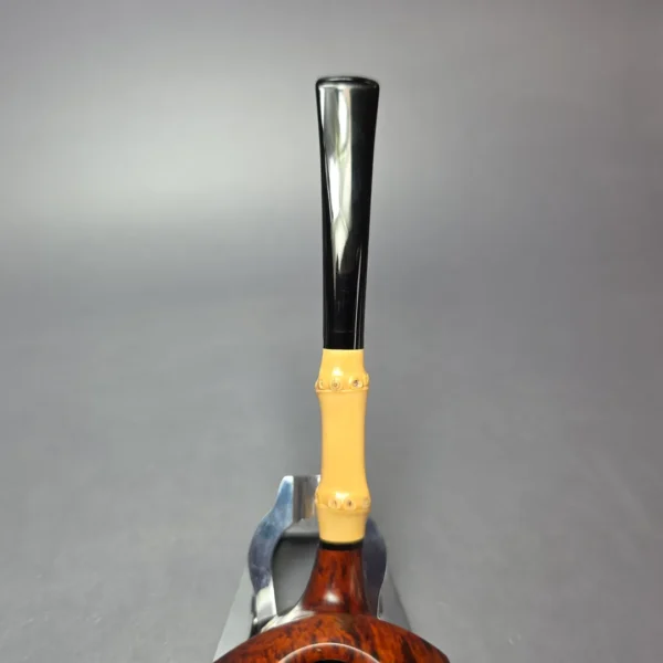 Cornelius Manz Smooth Asymmetric Elephant's Foot Estate Briar Pipe, Unsmoked - Image 6