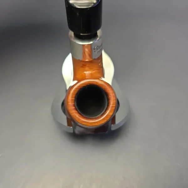Peterson Deluxe System Natural 12.5 Smooth Bent Billiard Estate Briar Pipe, Irish Estates - Image 6