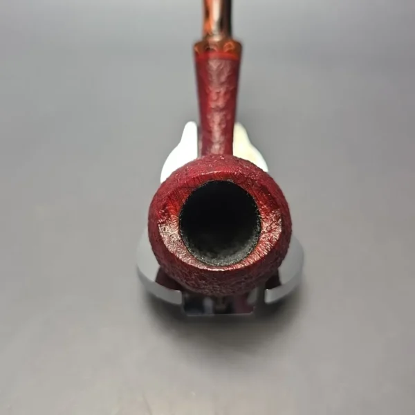 Papa Bear's Pipes by Tim Beaumont Sandblasted Egg Handmade Briar Pipe, New - Image 7