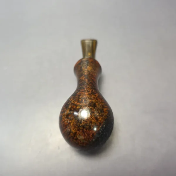 Papa Bear's Pipes by Tim Beaumont Partially Sandblasted Brandy Handmade Briar Pipe, New - Image 8