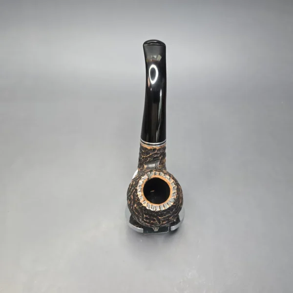 Peterson Dublin Filter XL02 Rusticated Bent Apple (9mm) (New) - Image 8