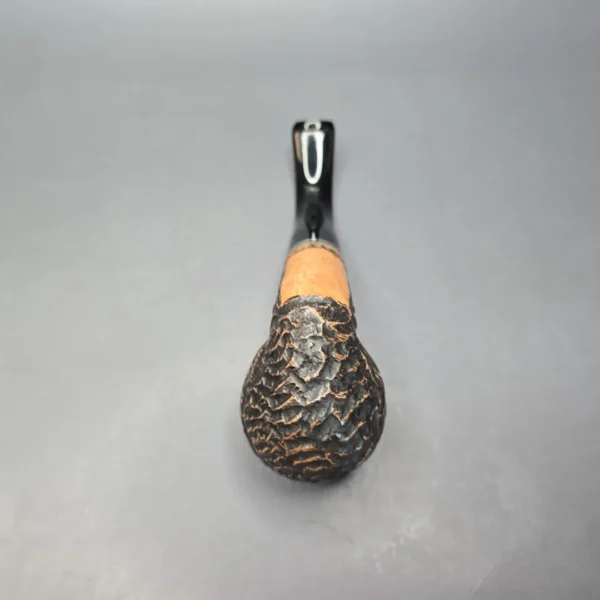 Peterson Dublin Filter XL02 Rusticated Bent Apple (9mm) (New) - Image 9