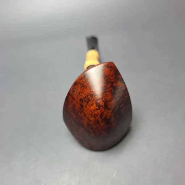 Cornelius Manz Smooth Asymmetric Elephant's Foot Estate Briar Pipe, Unsmoked - Image 9
