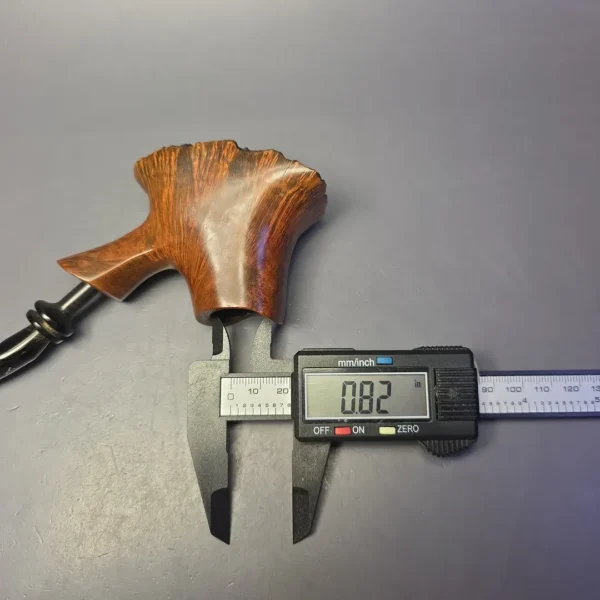 Ben Wade (Preben Holm) Golden Walnut XL Smooth Freehand Volcano Estate Briar Pipe, Danish Estates - Image 10