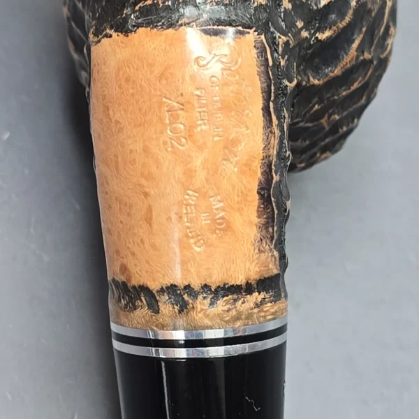 Peterson Dublin Filter XL02 Rusticated Bent Apple (9mm) (New) - Image 10