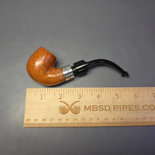 Peterson Deluxe System Natural 12.5 Smooth Bent Billiard Estate Briar Pipe, Irish Estates - Image 10