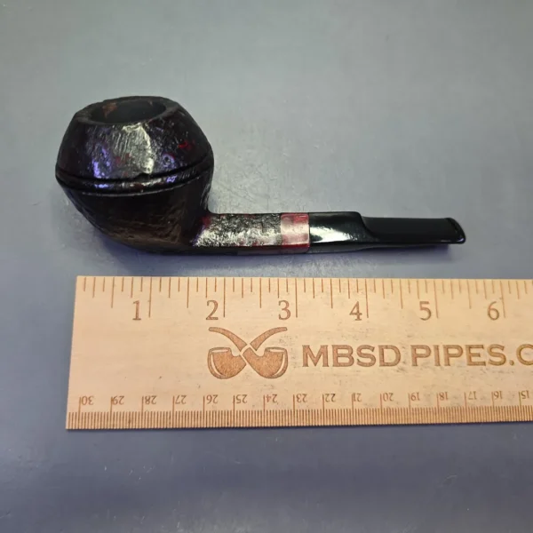 Johs Sandblasted Danish Bulldog Estate Briar Pipe, Unsmoked - Image 11