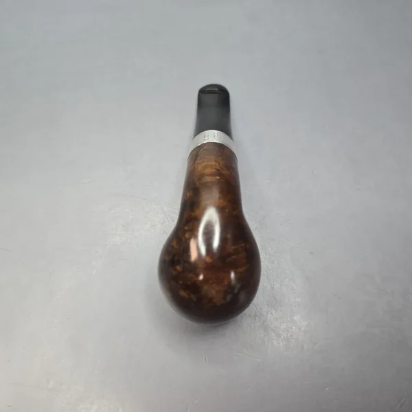 Peterson 160th Anniversary Pat. B Dark Smooth Bent Billiard Briar Pipe, New - Image 9