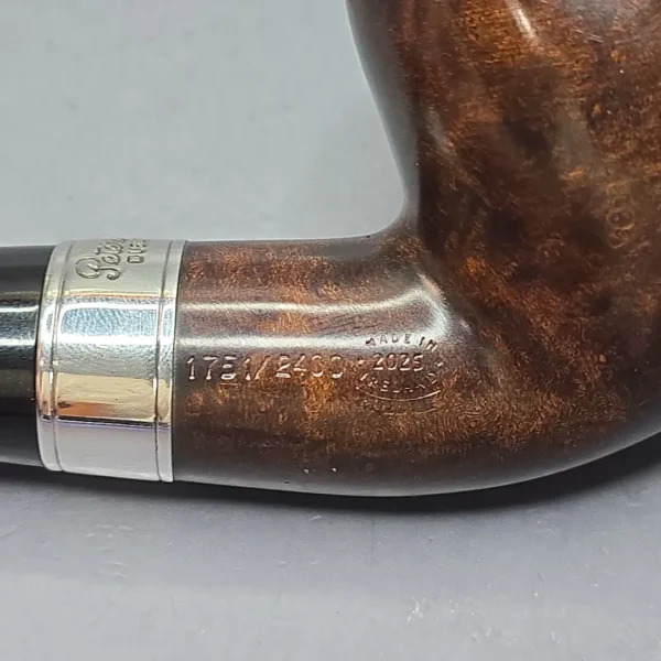 Peterson 160th Anniversary Pat. B Dark Smooth Bent Billiard Briar Pipe, New - Image 11