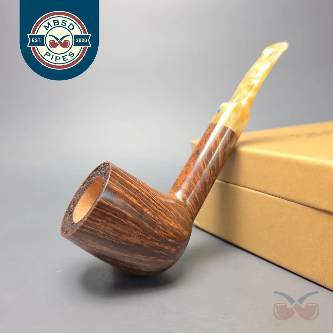 Ardor Giove Smooth Billiard Estate Briar Pipe, Unsmoked