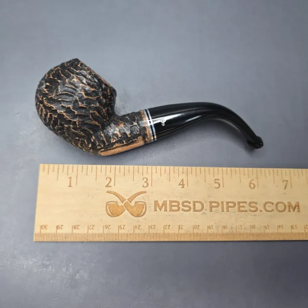 Peterson Dublin Filter XL02 Rusticated Bent Apple (9mm) (New) - Image 11