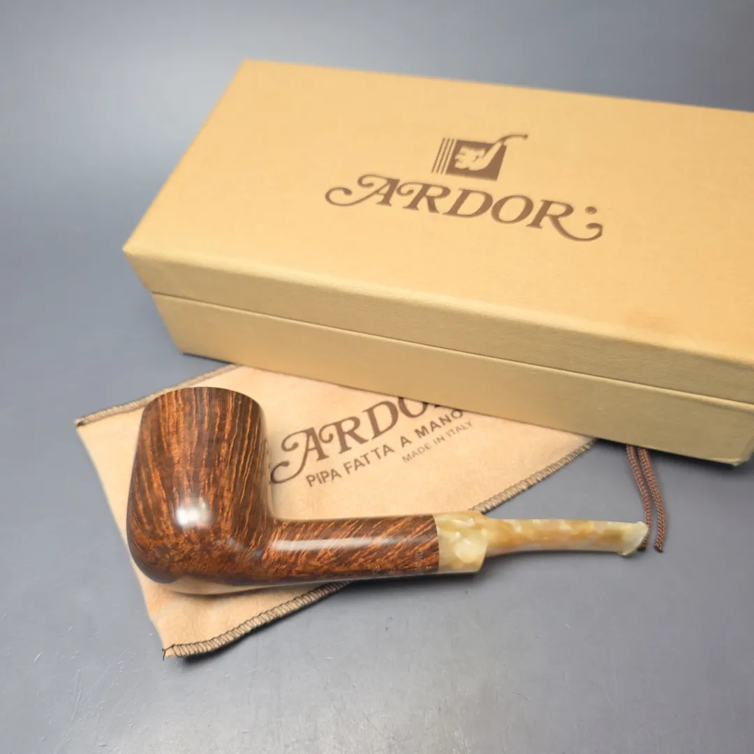 Ardor Giove Smooth Billiard Estate Briar Pipe, Unsmoked - Image 2