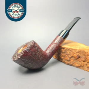 Buckeye Hand Made Contrast Sandblasted Dublin Briar Pipe, New