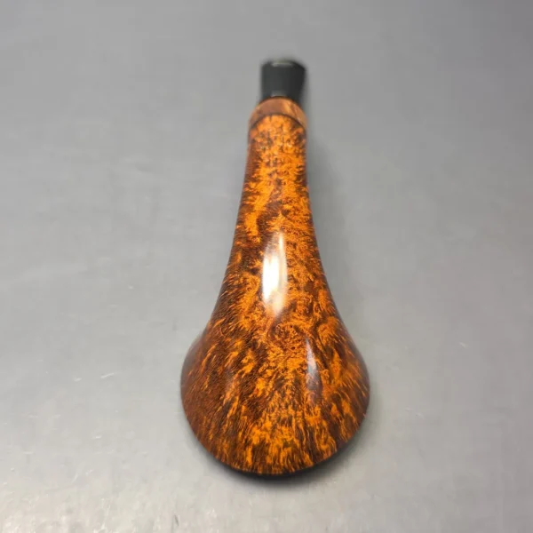 Christian Ruetz Smooth Horn w/ Masur Birch Handmade Briar Pipe, New - Image 7