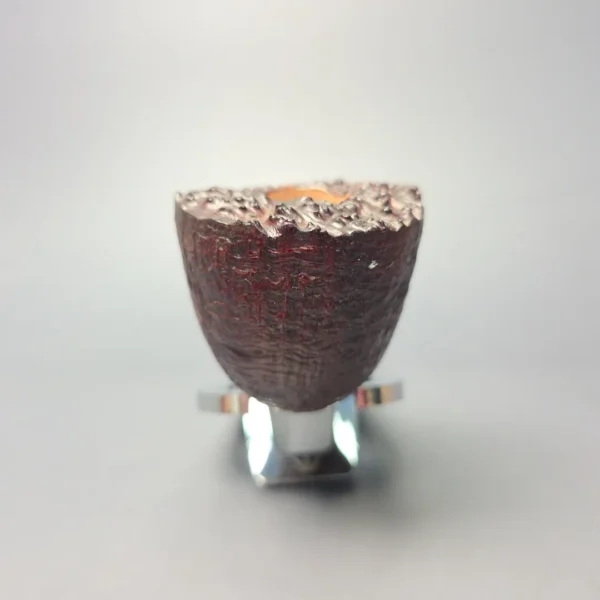 Buckeye Hand Made Contrast Sandblasted Dublin Briar Pipe, New - Image 3