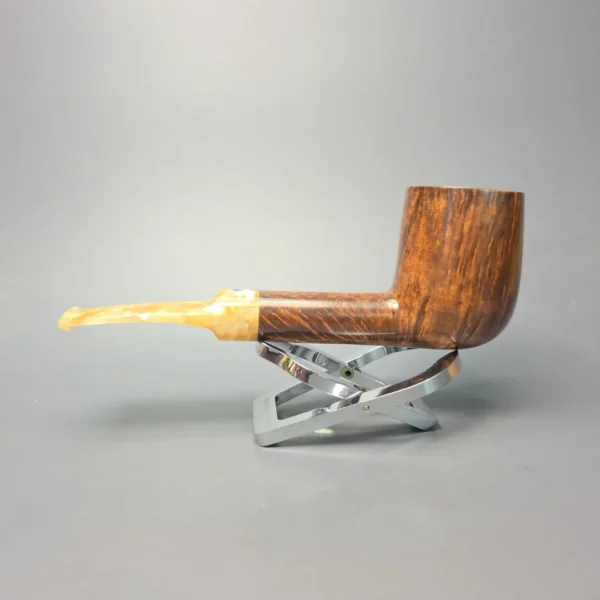 Ardor Giove Smooth Billiard Estate Briar Pipe, Unsmoked - Image 6