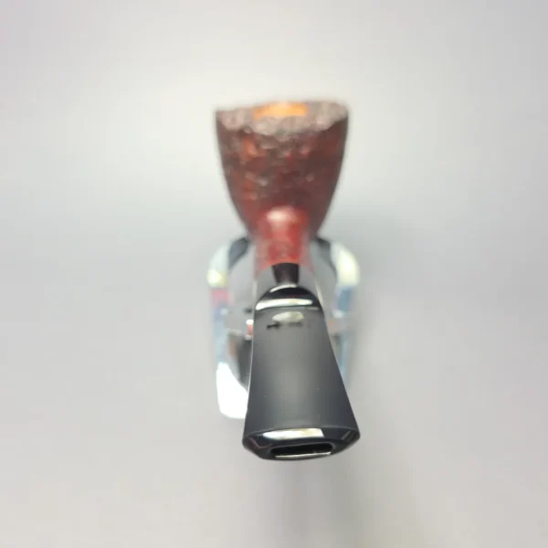 Buckeye Hand Made Contrast Sandblasted Dublin Briar Pipe, New - Image 5