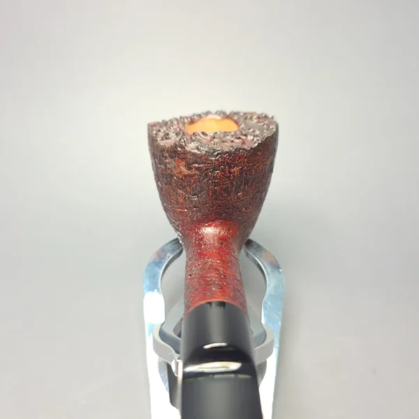 Buckeye Hand Made Contrast Sandblasted Dublin Briar Pipe, New - Image 6
