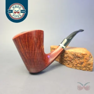 Randy Wiley 1999 Patina XL Smooth Freehand Estate Briar Pipe, American Estates